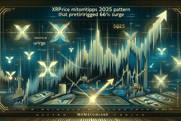 XRP price mimics 2025 pattern that previously triggered 66% surge